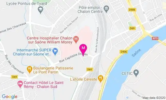 Localisation Dr Emmanuelle Pauchard Steinmetz