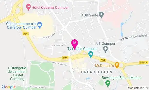 Localisation Dr Sophie Deslandes