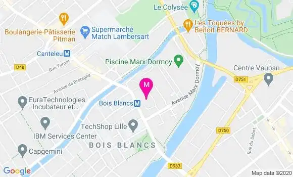 Localisation Dr Melanie Bianquis
