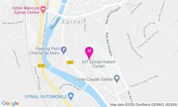 Localisation Dr Julien Hurstel