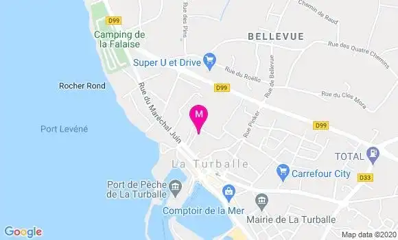 Localisation Dr Justine Barrais
