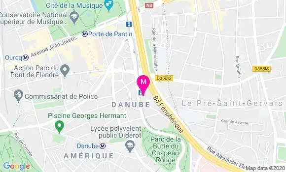 Localisation Dr Anne Chastel Bourguet