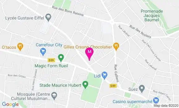 Localisation Dr Sylvie Boyer Nardon