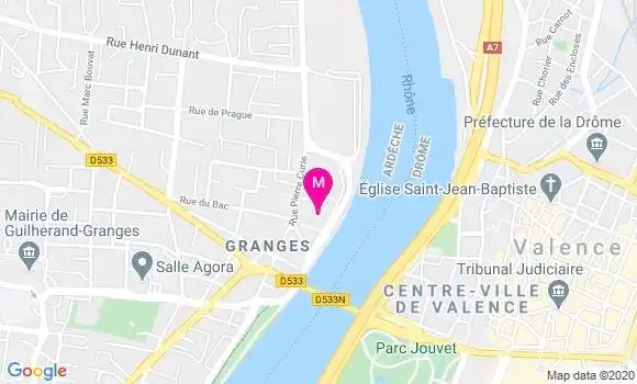 Localisation Dr Julie Champin