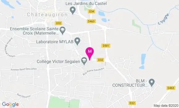 Localisation Dr Arnaud Garnier