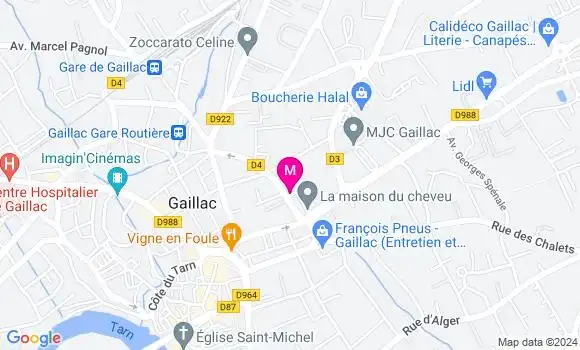 Localisation Dr Céline Butaud