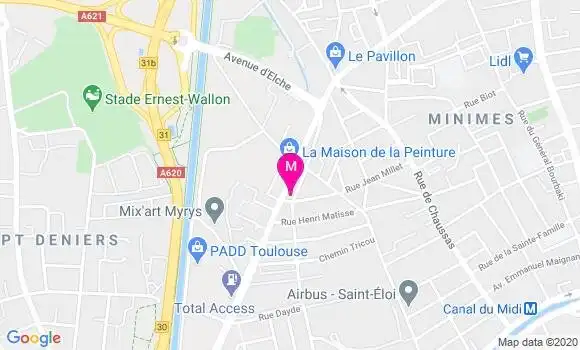 Localisation Dr Julien Artigny