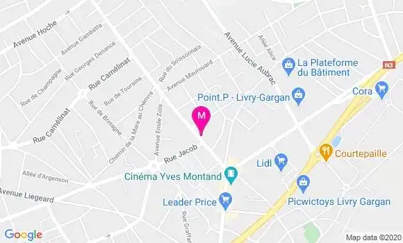 Localisation Dr Maurice Cohen