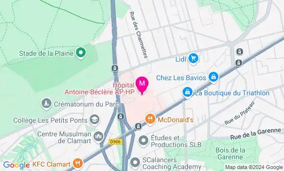 Localisation Dr Béatrice Brun
