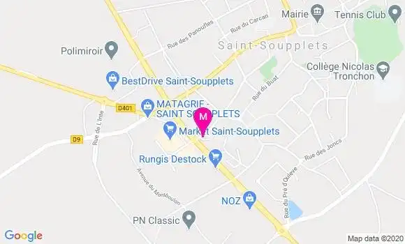 Localisation Dr Joseph Cotaya