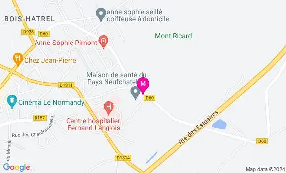 Localisation Dr Anne Sophie Pimont