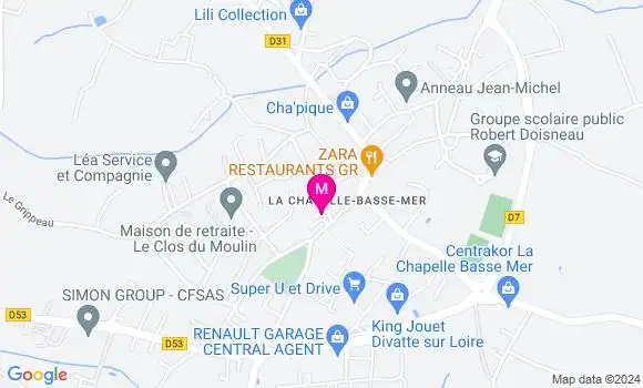 Localisation Dr Nolwenn Madec