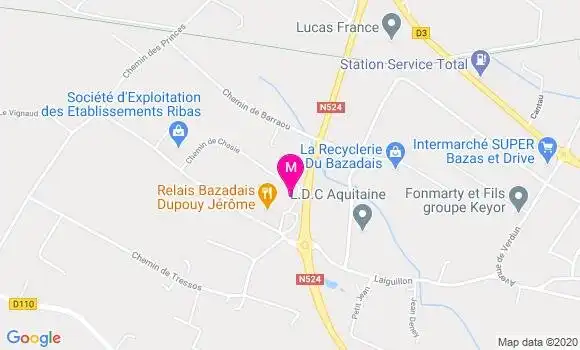 Localisation Dr Aurore Lazare Meynie