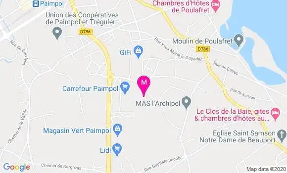 Localisation Dr Camille Grall