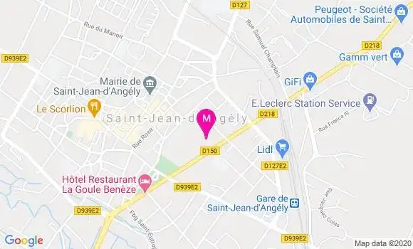 Localisation Dr Coline Brochier