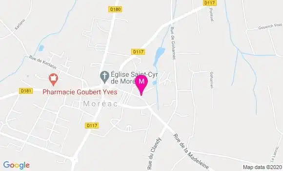 Localisation Dr Daphne Lizee