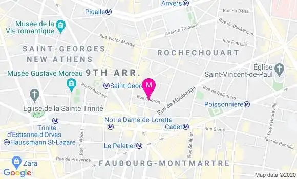 Localisation Dr Tania Nossintchouk