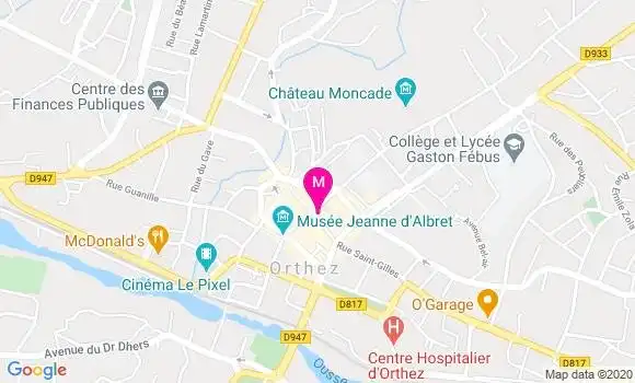 Localisation Dr Armelle Cahuzac