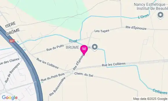 Localisation Dr Laurianne Baudinot