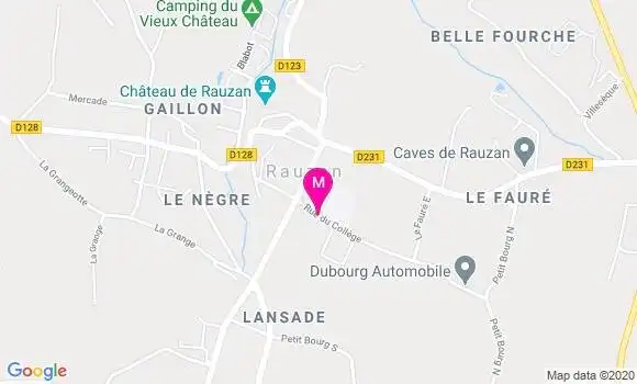Localisation Dr Lisa Parret
