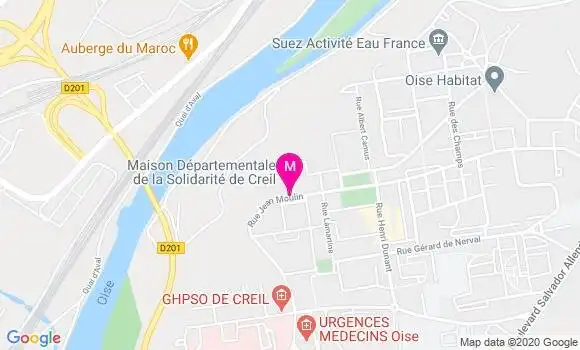 Localisation Dr Prescillia Coeur Libert