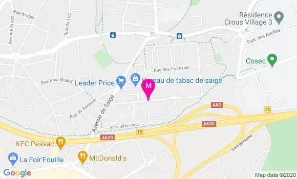Localisation Dr Francoise Soffray
