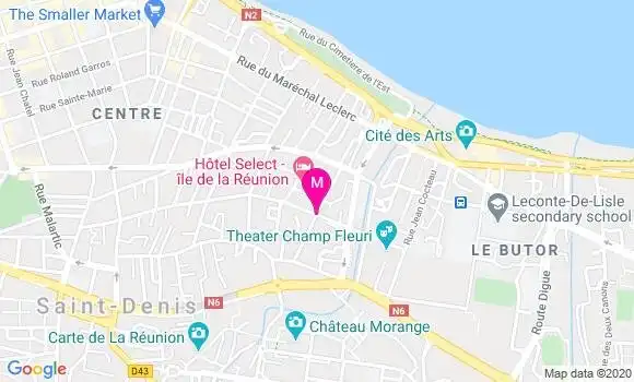 Localisation Dr Nathalie Ambassa