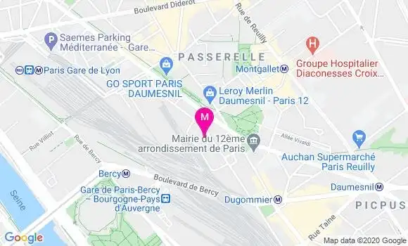 Localisation Dr Nicolas Badenco