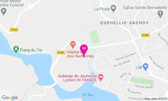 Localisation Dr Alexandre Le Bars