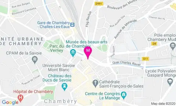 Localisation Dr Tiffany Lacharme
