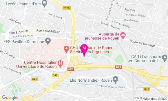 Localisation Dr Leslie Suaud