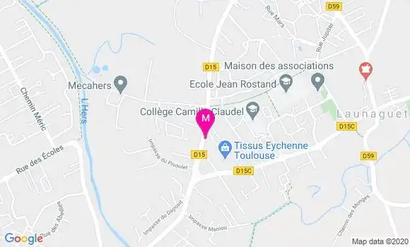 Localisation Dr Marie Eve Behin Roeland