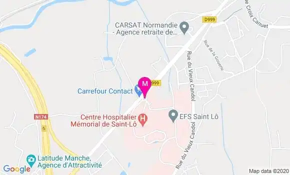 Localisation Dr Marine Chatelet Poret