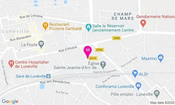 Localisation Dr Guillaume Koch