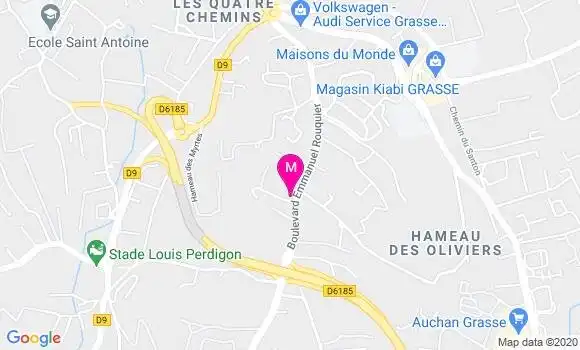 Localisation Dr Alexandra Bonjour