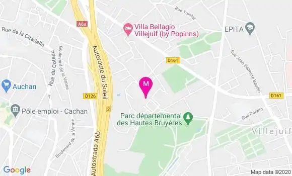 Localisation Dr Emeline Colomba Blameble