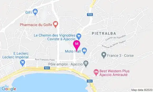 Localisation Dr Frederique Massa