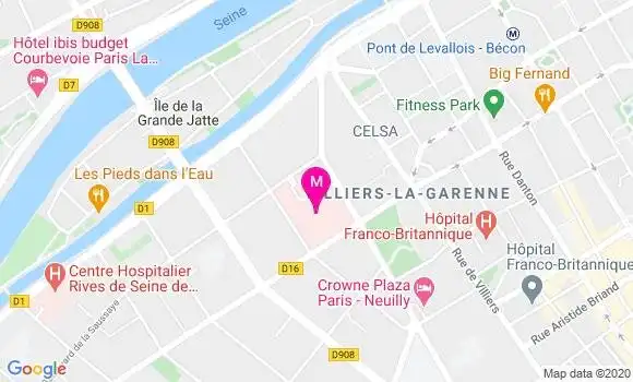 Localisation Dr Etienne Vincens