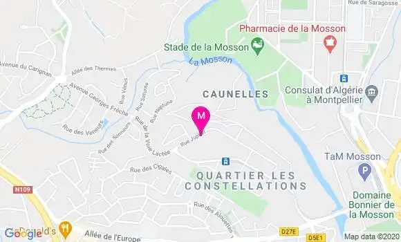 Localisation Dr Anne Chalancon