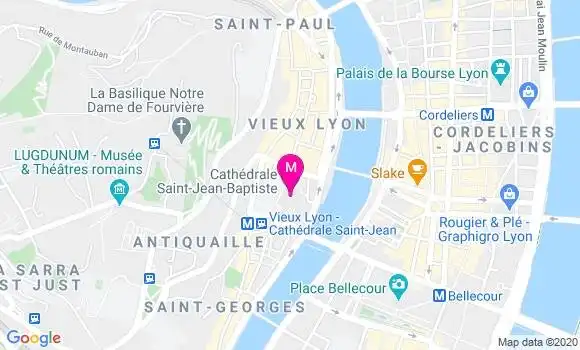 Localisation Dr Alban Pouchelon