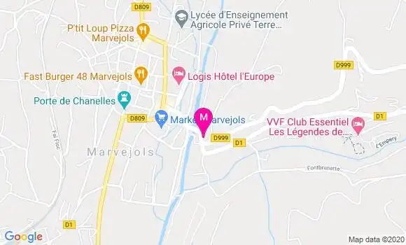 Localisation Dr Cecile Vieux