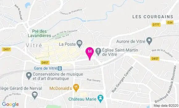 Localisation Dr Florence Tesson
