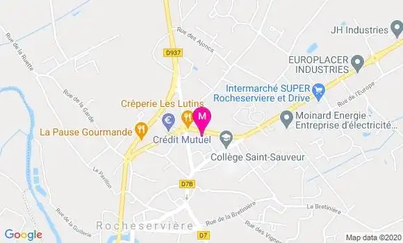 Localisation Dr Alice Martin