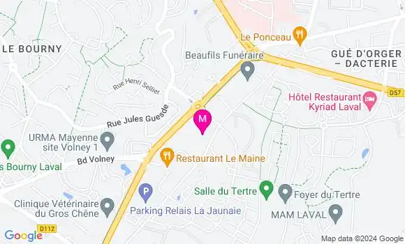 Localisation Dr Kaouthar Chaabane