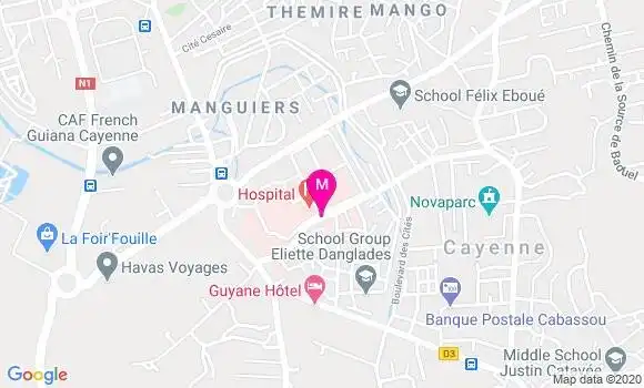 Localisation Dr Sandra Rouault