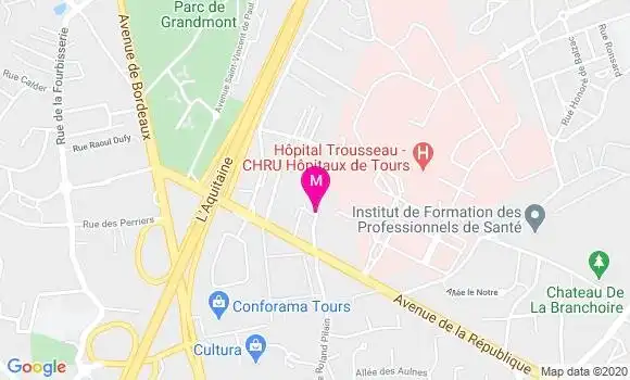 Localisation Dr Veronique Cheriaux