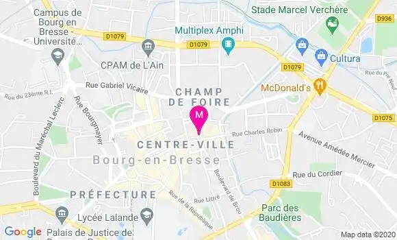 Localisation Dr Fabienne Loeillet