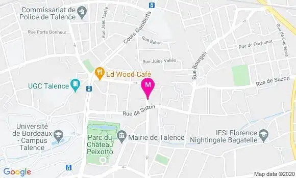 Localisation Dr Audrey Guerin