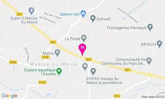 Localisation Dr Fabien Cesaro