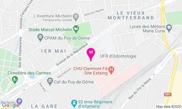 Localisation Dr Morgane Rude Bache